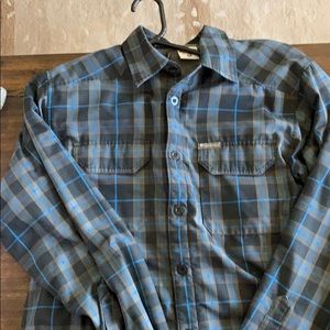 Columbia Plaid Shirt -Layered Medium